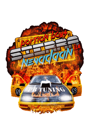 Car Tuning Sticker by Portion Boys