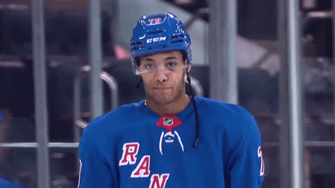 Happy Hockey GIF by New York Rangers