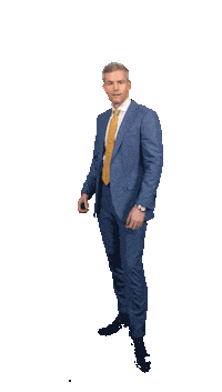 Serhant real estate style wink suit Sticker
