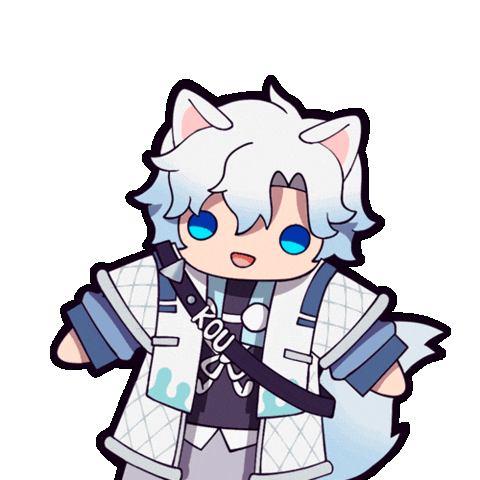Cat Fox Sticker