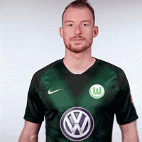 sorry no idea GIF by VfL Wolfsburg