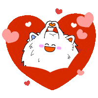 Heart Love Sticker by Telekom Malaysia