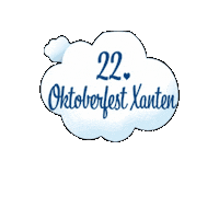 Oktoberfest Fzx Sticker by Freizeitzentrum Xanten