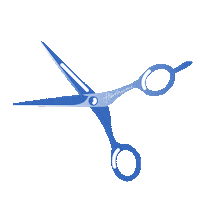hershesons hair haircut hairstyle scissors Sticker