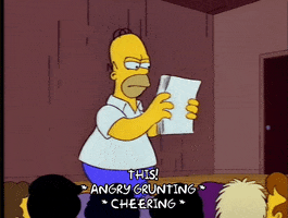 Angry Season 4 GIF by The Simpsons