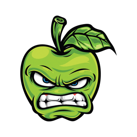 Greenapple Sticker by Sour Strips