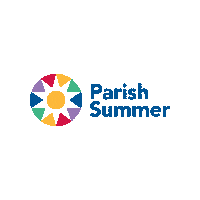 Summer Camp Sun Sticker by Parish Summer
