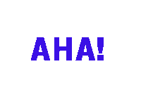 Aha Sticker by Codecademy