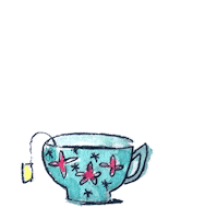 blossomzine te pausa merenda blossomzine Sticker