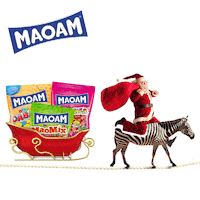 x-mas santa Sticker by MAOAM