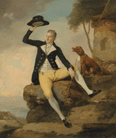 artukdotorg art dog jump hat GIF
