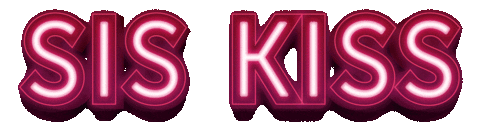 Neon Babe Sticker by The Sis Kiss