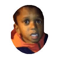 scared vine Sticker