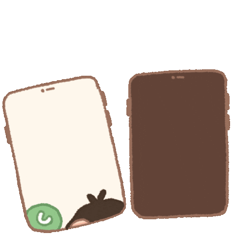 I Miss You Kiss Sticker by Cosytales