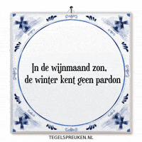 Winter Wijsheid GIF by Tegelspreuken.nl
