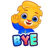 See Ya Goodbye Sticker by Lucas and Friends by RV AppStudios