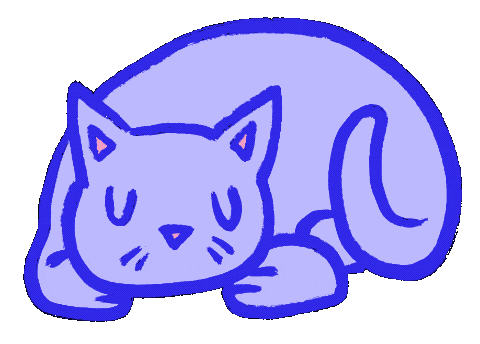 alicceau giphyupload cat meme illustration Sticker