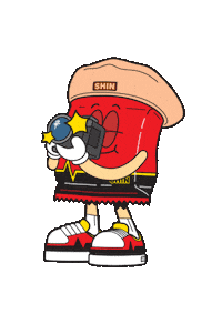 Happy Travel Sticker by Nongshim Global