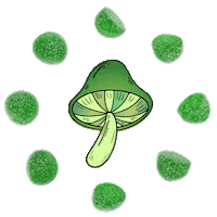 Magic Mushrooms Lsd Sticker by KarmaIQ