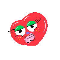 Kellyodude love heart valentines selflove Sticker