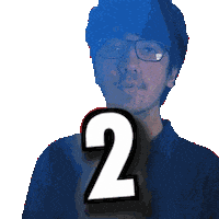 Numero Dos Number 2 Sticker