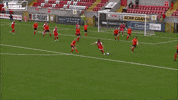 Goal Rocket GIF by Cliftonville Football Club