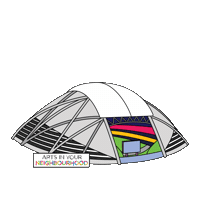 National Stadium Art Sticker by National Arts Council Singapore