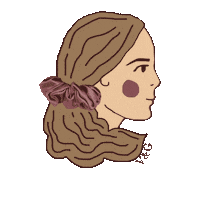 venusetgaia beauty hair accessories hairstyle Sticker