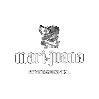 Weed Cannabis Sticker by Mary y Juana® Beverages Co.