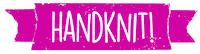 Hand Made Knitting Sticker by Gritty Knits