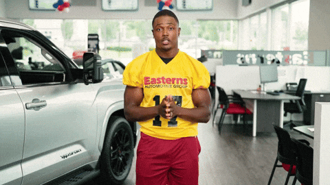 Nfl Always Talking GIF by Easterns Automotive Group