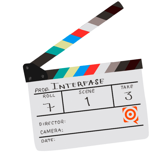 INTERFASE action scene production take Sticker