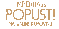 imperija akcija popust imperijars imperija Sticker