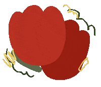 Flower Sticker by haenaillust