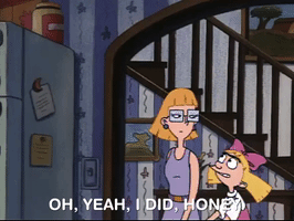hey arnold nicksplat GIF