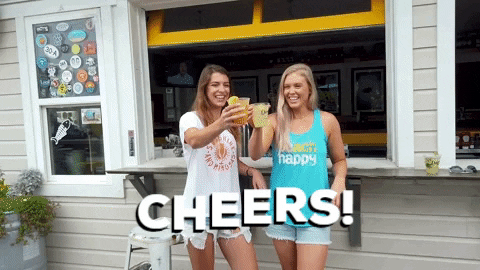 30A giphygifmaker cheers toast 30a GIF