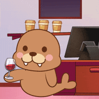 Drunk Cheers GIF by FROSTYS
