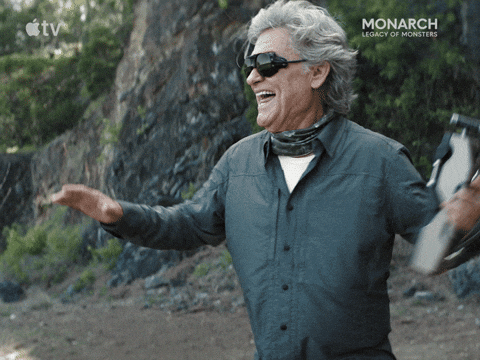 Kurt Russell Laughing GIF by Apple TV