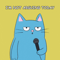 Sassy Blue Cat GIF