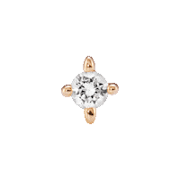 Yellow Gold Sticker by Maria Black Jewellery