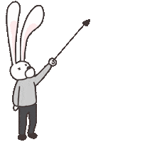 Rabbit うさぎ Sticker