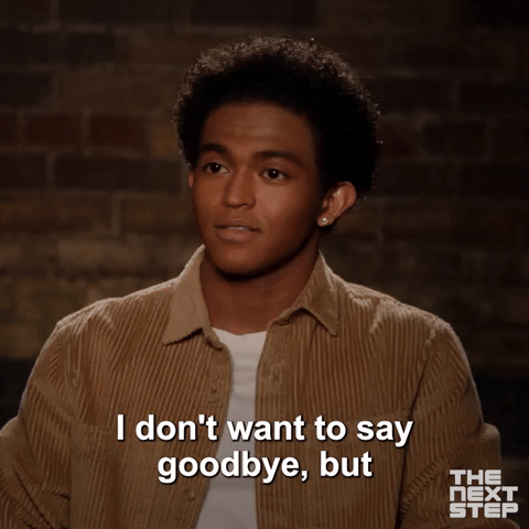 It Might Be Time To Say Goodbye