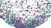 3D Colors Sticker by SuperGSATB