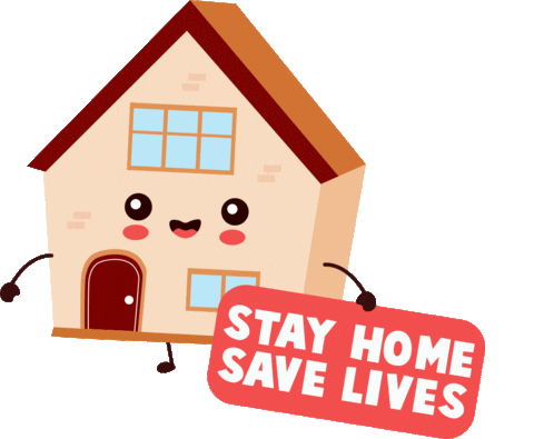 Work From Home Thank You Sticker by White Paper Communications