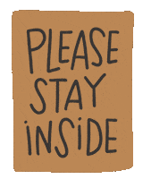 Stay Home World Health Organization Sticker