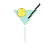 Martini Sticker by Amarante Hoteis