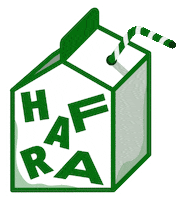 axelffridriks green vegan milk oat Sticker