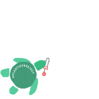 Turtle Sustainability Sticker by Wuka Wear