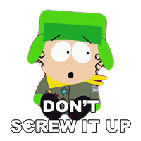 Kyle Broflovski Camp Sticker by South Park