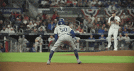 Los Angeles Running GIF by MLB